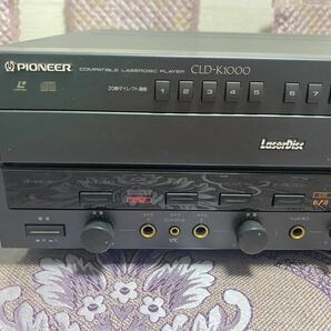 Pioneer パイオニア レーザーディスクプレーヤー CLD-K1000 ジャンク品の画像2