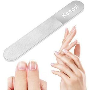 * round type - nail file * [2023 year improvement version ]Kanavi nail file nail burnishing glass made shining newest nano technology . raw .. all . new nail care 