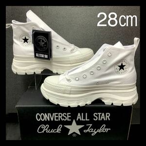 ☆新品☆CONVERSE ALLSTAR 100 TREKWAVE MN HI コンバース　オールスター 100トレックウェーブ MN ハイ　ホワイト　厚底　スニーカー