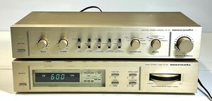 中古オーディオ2点 Marantz(マランツ) ステレオコントロールコンソール SC-50、AM/FMチューナー ST-50、ジャンク扱い