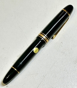 中古文具 Mont Blanc(モンブラン) 万年筆 14C 4810 ペン先14金(585刻印)、ジャンク扱い