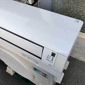 C【M-165】直接引取歓迎◇DAIKIN ダイキン ルームエアコン AN22TES-W 2016年製 6畳用 リモコン付 家財便2個口発送の画像2