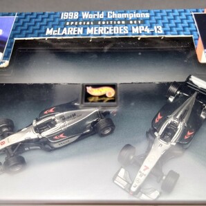 ホットウィール METAL RACING 1998 ワールドチャンピオン マクラーレン メルセデス MP4-13の画像2