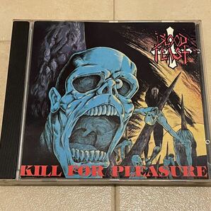 ■BLOOD FEAST-Kill For Pleasure New Renaissance Records NRCD16 1987年 USオリジナル盤CD 正規品 廃盤 スラッシュメタルの画像1