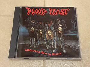 ■BLOOD FEAST-Chopping Block Blues Colossal/Restless Records 7726282 1989年 USオリジナル盤CD 正規品 廃盤 スラッシュメタル