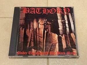 ■BATHORY-Under The Sign Of The Black Mark Production BMCD666-3 1990年 ドイツオリジナル盤CD 正規品 廃盤 スラッシュ/ブラックメタル