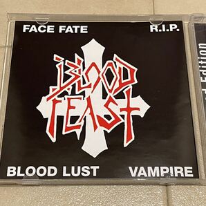 ■BLOOD FEAST-Face Fate New Renaissance Records NRCD110 1999年 1,500枚限定USオリジナル盤CD 正規品 廃盤 スラッシュメタルの画像3