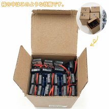 1円スタート 細長 LEDマーカー 6LED 12V 24V ジャンク品 まとめ売り 格安 ランプ サイドマーカー 102個 ブルー レッド 車用品 トラック_画像4