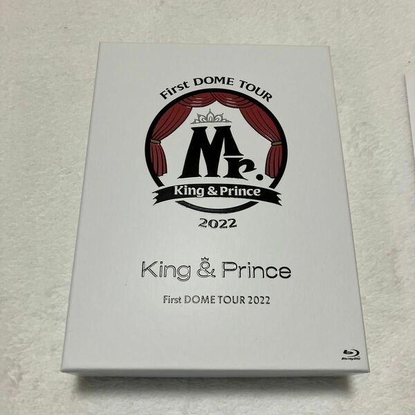 King & Prince First DOME TOUR 2022 〜Mr.〜 (初回限定盤) Blu-ray ブルーレイ 