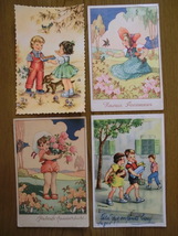 ヴィンテージ/アンティーク　古いポストカード・絵葉書　子供の情景　３０枚　_画像6