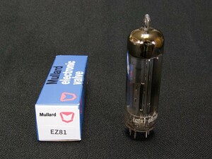 ♪♪Mullard EZ81/6CA4 整流管 NOS品 #2474、英国ムラード♪♪