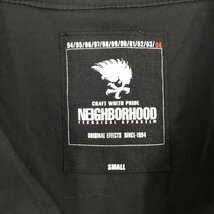 NEIGHBORHOOD S ネイバーフッド シャツ、ブラウス 半袖 Shirt Blouse 黒 / ブラック / 10106480_画像8