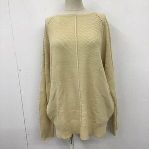 FREAK'S STORE FREE フリークスストア カットソー 長袖 Cut and Sewn ベージュ / ベージュ / 10106688