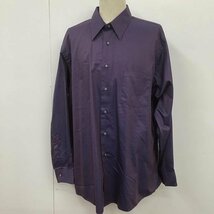 VANHEUSEN 表記無し ウ゛ァンヒューゼン シャツ、ブラウス 長袖 長袖シャツ Shirt Blouse 紫 / パープル / 10106538_画像1