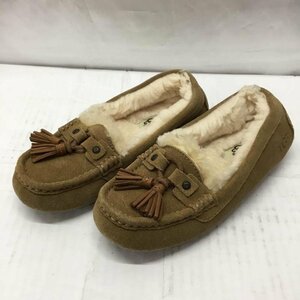 UGG 22.0cm アグ スリッポン スリッポン 1014882 LITNEY リトニー モカシン 22cm Slip-on Shoes Slip-ons 茶 / ブラウン / 10106625