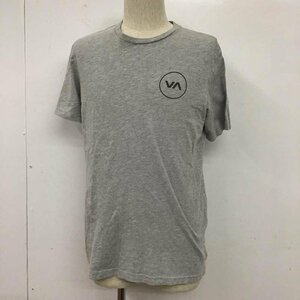 RVCA M ルーカ Tシャツ 半袖 半袖カットソー プリントTシャツ クルーネックカットソー T Shirt 灰 / グレー / 10106963