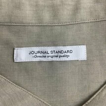 JOURNAL STANDARD M ジャーナルスタンダード シャツ、ブラウス 半袖 半袖シャツ ノーカラーシャツ 半袖カットソー 10096544_画像7