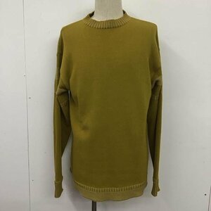 BARNS OUTFITTERS 2 バーンズアウトフィッターズ ニット、セーター 長袖 Knit Sweater 黄 / イエロー / 10107017