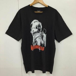 USED XL 古着 Tシャツ 半袖 movie music バンドT WALKING DEAD プリントT T Shirt 黒 / ブラック / 10092012