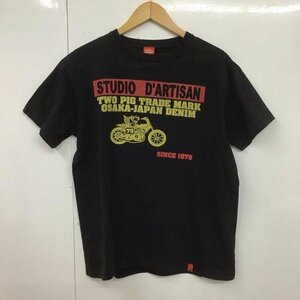 STUDIO D'ARTISAN M ステュディオ・ダ・ルチザン Tシャツ 半袖 半袖カットソー プリントTシャツ クルーネックカットソー 10107128