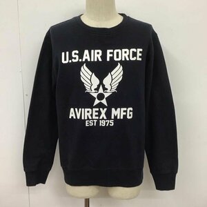 AVIREX U.S.A. L アヴィレックス トレーナー 長袖 Sweat Sweatshirt 紺 / ネイビー / 10107304