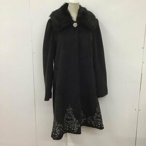 axes femme L アクシーズファム コート コート一般 ロングコート ロングジャケット ファーカラージャケット アウター Coat 10107713