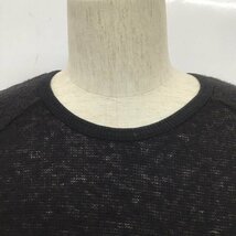 STOF M ストフ ニット、セーター 長袖 裾カラー ラグランスリーブ クルーネック Knit Sweater 10107815_画像4