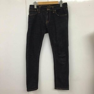 Nudie Jeans 28インチ ヌーディージーンズ パンツ デニム、ジーンズ 1004617 LONG JOHN W28 L32 紺 / ネイビー / 10107836