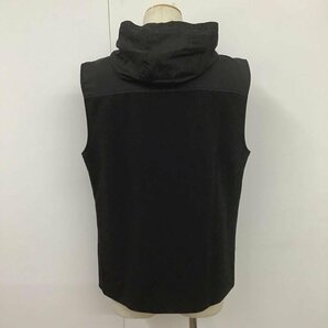 ZARA MAN XL ザラメン ベスト ベスト ジップアップベスト フード付きベスト ナイロンベスト Vest 黒 / ブラック / 10107781の画像2