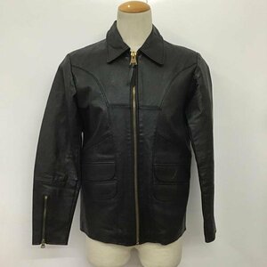 USED L 古着 ジャケット、上着 レザージャケット ラムレザー Jacket 黒 / ブラック / 10089109