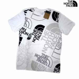 USA限定新品 ノースフェイス ハーフドームロゴ 半袖Tシャツ (M) ホワイト THE NORTH FACE 日本未発売/aa411