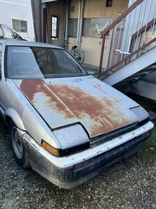 トヨタ　カローラレビン　スプリンタートレノ　AE86 書類なし　現状物　部品取り 旧車 