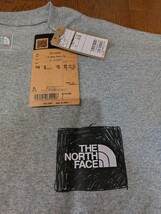 国内正規 新品未使用タグ付 ノースフェイス 長袖Tシャツ NT32438 ミックスグレー Lサイズ レターパックプラス520円_画像3