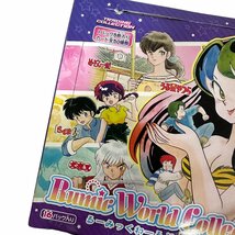 【未開封 】高橋留美子 るーみっくわーるどコレクション　Rumic Collection トレーディングコレクション ＢＯＸ　特典プロモカード封入_画像3