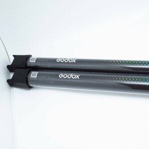 【ケース付き】 Godox TL60 RGB LEDスタジオライト 2本セット フルカラー RGBチューブライト 2500K-6500K 照明器具 【中古美品】の画像5