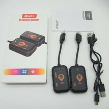 PWAY HD Wireless Extender 小型ワイヤレス HDMI 無線化 送受信機セット【 未使用品 / 保管品 】_画像1