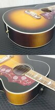 中古美品♪ Epiphone Masterbilt Inspired by Gibson J-200 Aged Vintage Sunburst Gloss アコースティックギター エレアコ_画像5