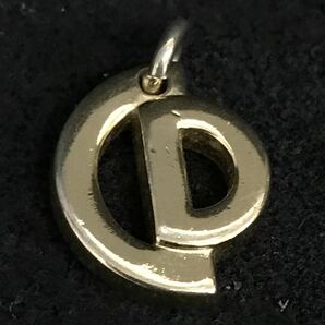 C838★クリスチャンディオール Christian Dior ゴールドカラー ペンダントトップ トップのみ アクセサリー の画像2