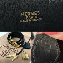 31255 HERMES エルメス ボリード35 アルデンヌ ブラック_画像4