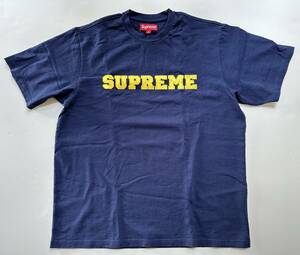 Supreme Collegiate S/S Top Navy シュプリーム カリージェト トップ ネイビー Lサイズ