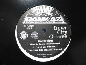 【limited 2000枚】top rankaz/inner city groove remix/zeebra/日本語ラップ