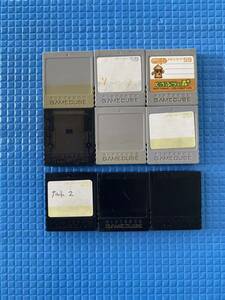  nintendo Nintendo memory card DOL-008 6 sheets DOL-014 3 sheets 