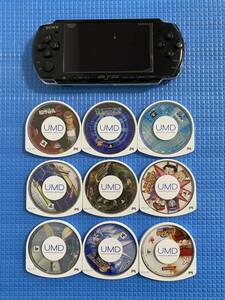 SONY PSP 3000 本体　ソフト 10点セット