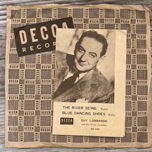 【SP盤 78RPM レコード】GUY LOMBARDO/HUMORESQUE/ADULT LANG SYNE/ TEICHIKU JAPAN/DECCA DE-246(盤面 /ジャケ: VG+/VG+) 