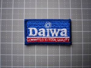 ☆ダイワ　ミニワッペン　4×2㎝　未使用　旧ロゴ　チームダイワ　DAIWA☆