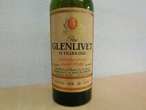 (607) グレンリベット 12年 特級 760ml 43% GLENLIVET 12 YEARS OLD 古酒 未開栓_画像2