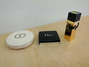 (892) 未使用 おまとめ Dior モノ クルール クチュール フォーエヴァー ルミナイザー サンローラン ルージュ ピュールクチュール 口紅