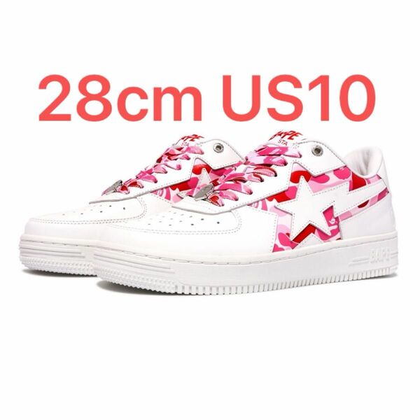 28cm US10 BAPE STA ICON ABC CAMO Pink ★★