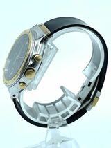 ☆外観美品☆ HUBLOT ウブロ　MDM クラシック　クロノグラフ 金製YGベゼル　メンズ　クォーツ_画像5