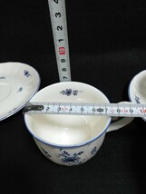 CS3202.【未使用】 Noritake ノリタケ　CRAFTONE クラフトーン カップ ソーサー 花柄 ティーカップ 洋食器　2客/60_画像7